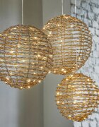 LOBERON Dekoracja LED zestaw 3 szt. Thalindra