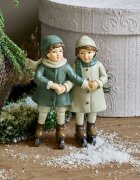LOBERON Figurka dzieci na łyżwach Jerries