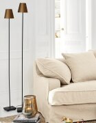 LOBERON Lampa stojąca zestaw 2 szt. Tacoma