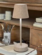 LOBERON Lampa stołowa z możliwością ładowania Sylvainie