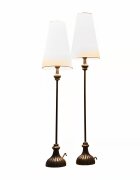 LOBERON Lampa stołowa zestaw 2 szt. Ambrosse