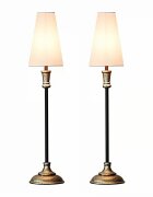 LOBERON Lampa stołowa zestaw 2 szt. Obsonville