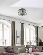 LOBERON Lampa sufitowa Hutton