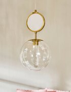 LOBERON Lampa wisząca LED Corvane