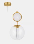 LOBERON Lampa wisząca LED Corvane