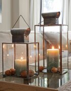 LOBERON Lampion zestaw 2 szt. Pluton