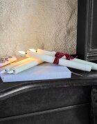 LOBERON Świeca stołowa LED zestaw 4 szt. Eldsora