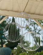 LOBERON Zestaw 3 kul LED Brilliante