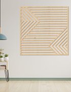 Sentop Drewniana dekoracja ścienna | LINEA