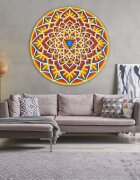 Sentop Drewniana mandala na ścianę z energią feng shui | do 90 cm