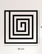 Sentop Drewniana spiralna dekoracja | SQUARIL