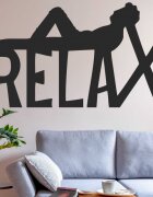 Sentop Drewniany obraz na ścianę relaks |