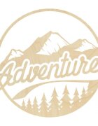 Sentop Drewniany obraz ścienny z motywem natury - ADVENTURE