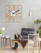 Sentop Drewniany zegar ścienny - | HDFK038 | klon
