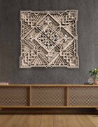 Sentop Ekskluzywny obraz ścienny mandala 3D kwadrat - KREJDER