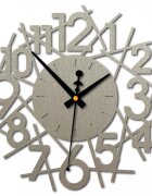 Sentop Nowoczesny zegar ścienny - SAJFA