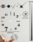 Sentop Numery zegara ściennego | DARCIA