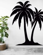 Sentop Rzeźbiony obraz na ścianie palmy - TROPICAL |