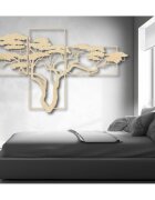 Sentop Trzyczęściowy drewniany obraz bonsai - SKALICEF