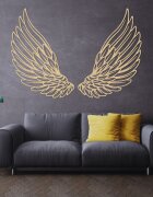 Sentop Wyjątkowa drewniana dekoracja ścienna skrzydła anioła | ANGELIC