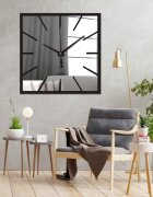 Sentop Zegar ścienny lustrzany rozmiar 30 - 50 cm