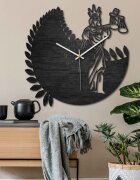 Sentop Zegar zodiaku Waga - czarny i naturalny