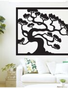 Stylesa Drewniany obraz na ścianie sklejki bonsai DRAZSKA