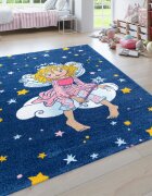 teppich.pl Dywan dla dzieci Prinzessin lillifee niebieski 80x150 cm