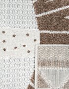 teppich.pl Dywan dziecięcy do wnętrz i na zewnątrz Twitara beżowy 200x280 cm