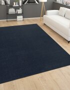 teppich.pl Dywan Portivo granatowy 200 cm kwadratowy