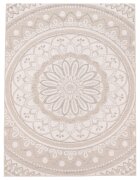 teppich.pl Dywan wewnętrzny i zewnętrzny Breezy beżowy 60x100 cm