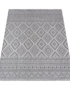 teppich.pl Dywan wewnętrzny i zewnętrzny Verona antracyt 200x280 cm