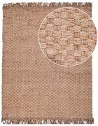 teppich.pl Dywan z juty Sakira beżowy 200x290 cm