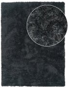 teppich.pl Dywan z wysokim włosiem Silvana antracyt 160x220 cm