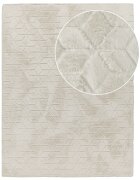 teppich.pl Dywanik futrzany Arnia krem 120x160 cm