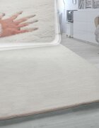 teppich.pl Dywanik futrzany Fluffy krem 160x230 cm