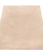teppich.pl Dywanik futrzany Fluffy piasek 140x200 cm
