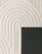 teppich.pl Dywanik futrzany Lelystar krem 80x150 cm