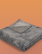 teppich.pl Kocyk Solina antracyt 200x240 cm