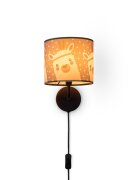 teppich.pl Lampa ścienna Elio ciemnoszary
