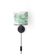 teppich.pl Lampa ścienna Elio ciemnozielony