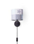 teppich.pl Lampa ścienna Elio granatowy