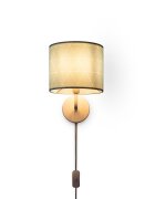 teppich.pl Lampa ścienna Elio jasnoniebieski