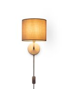 teppich.pl Lampa ścienna Elio jasnoszary