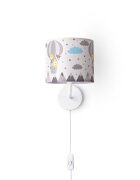 teppich.pl Lampa ścienna Elio kremowobiały