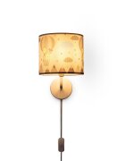 teppich.pl Lampa ścienna Elio kremowobiały