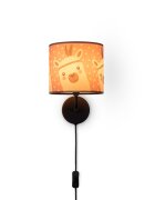 teppich.pl Lampa ścienna Elio różowy