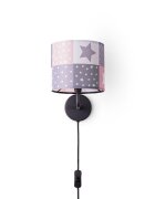 teppich.pl Lampa ścienna Elio różowy