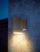 teppich.pl Lampa ścienna Mirawa srebro