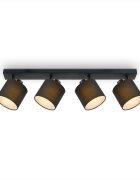teppich.pl Lampa ścienno-sufitowa Alina czarno-biały